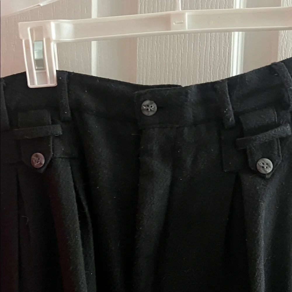 Classic Black Men's  Wool blend Pants 34/36 - Picture 6 of 9